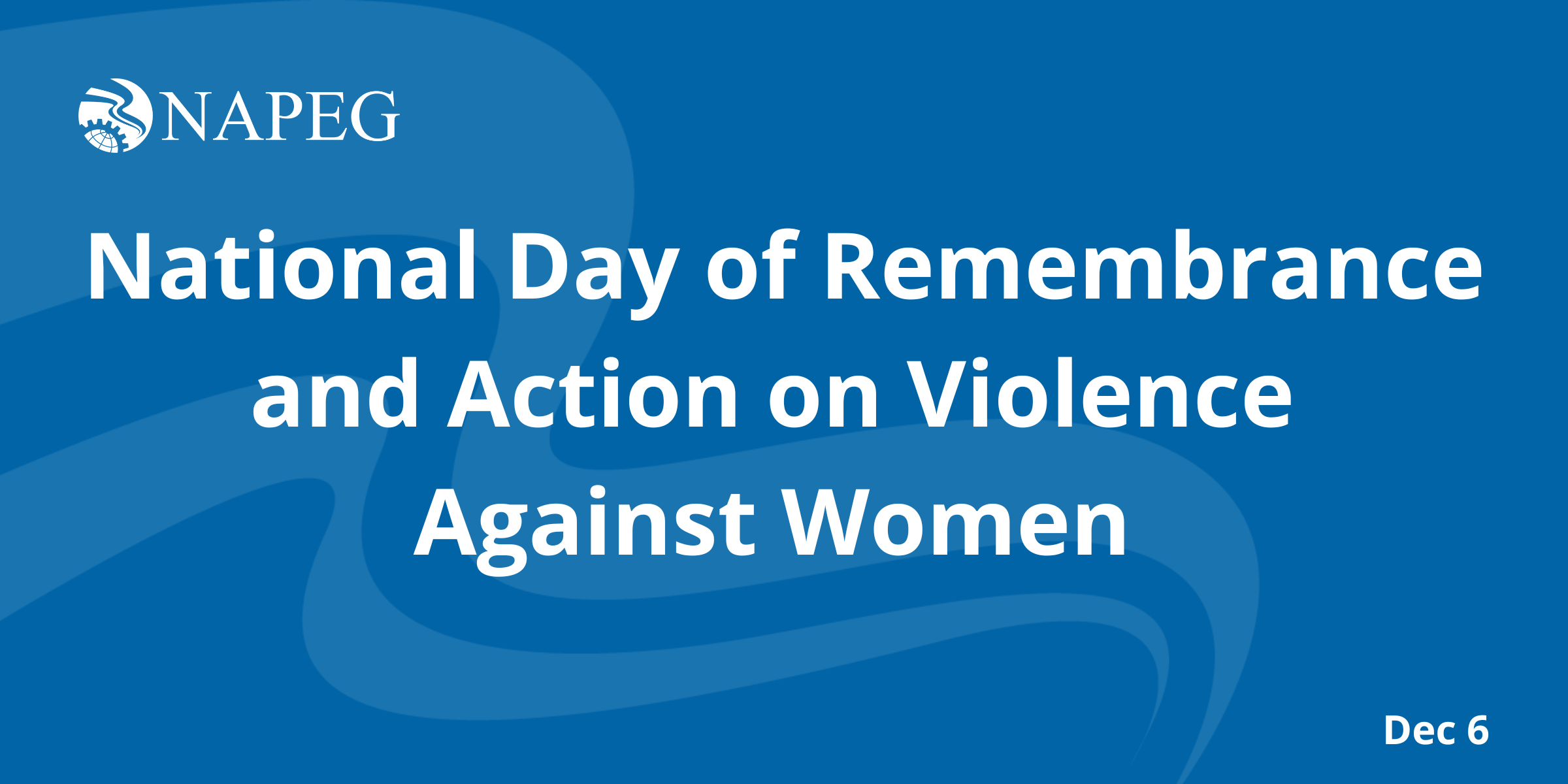 National Day of Remembrance and Action on Violence Against Women